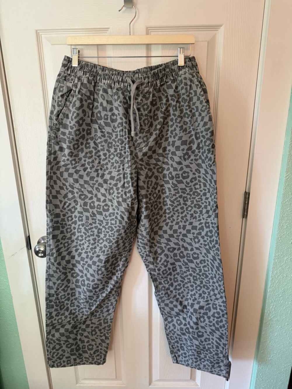 Vans Checkered Leopard Print Men's Range Pant